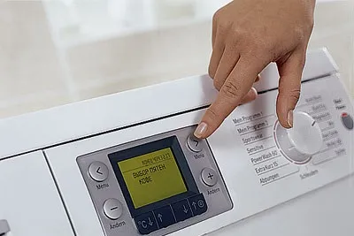 Выбор программы стирки