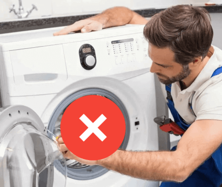 В стиральной машине Bosch остаётся вода после стирки: 4 причины