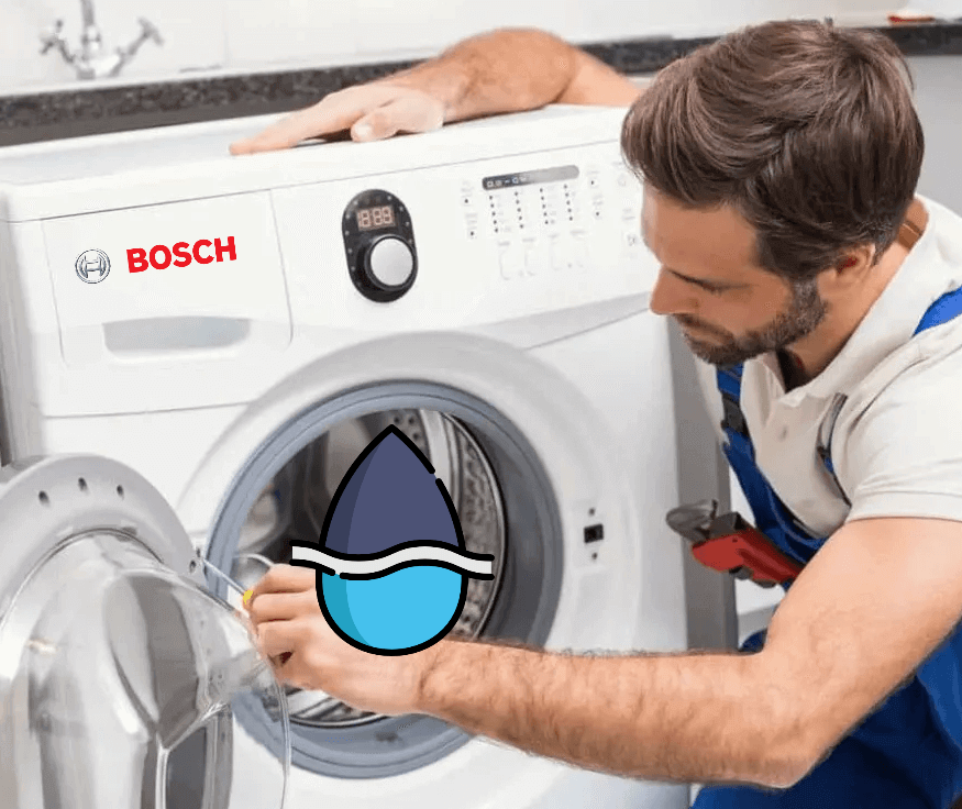 не сливается вода в стиральной машине бош